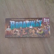 New in box 154 Original Recordings Broadway Songs from 8 Shows 8 CD Set 2002