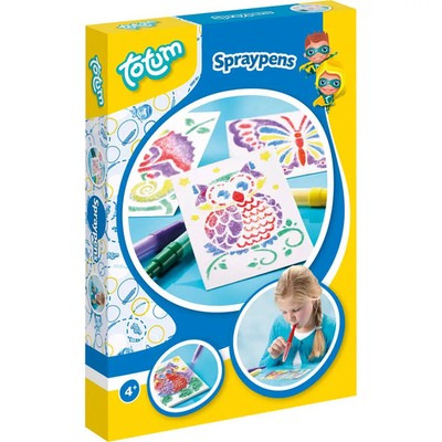Totum Spraypens - Pustestiftbilder zum Basteln
