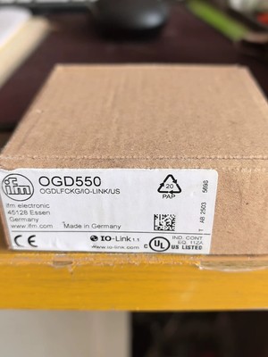 1PC New OGDLFCKG/IO-LINK/US IFM Yifumen OGD550 0GD550 Sensor DHL