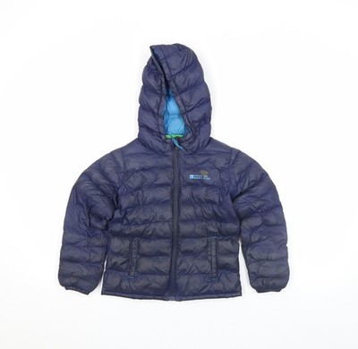 Blaue gefütterte Jacke Jungen UK-Größe 3-4 Jahre Mountain Warehouse