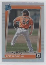2021 Panini Donruss Optic Rated Rookie Holo Prizm Dean Kremer #81 0a9a