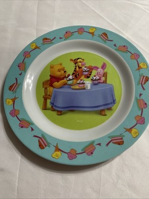 Vintage Winnie the Pooh Tiger And Piglet Character Plate 8.75 Inches