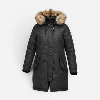 Khujo women's winter jacket, warm winter jacket Meryem2 solid