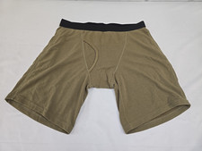 Beyond Clothing Powerwool Boxer Briefs Large Coyote NWOT