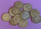 (12) Silver Liberty Walking Half Dollars   LOT  FK-19