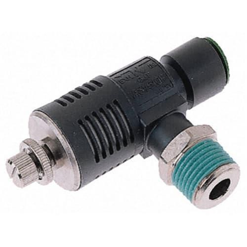 1PC SMC CORPORATION ASV410F-01-08S Speed Exhaust Controller, ASV,1/8 to ...