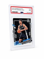 Victor Wembanyama 2023 Donruss Optic Rated Rookie RC PSA 9 #225 Spurs