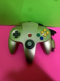 Nintendo 64 - OEM N64 Gold Limited Edition NUS-005 Controller~AUTHENTIC L@@K
