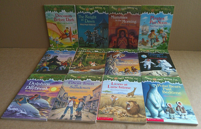 Magic Tree House Chapter Books by Mary Pope Osborne Set (sequence