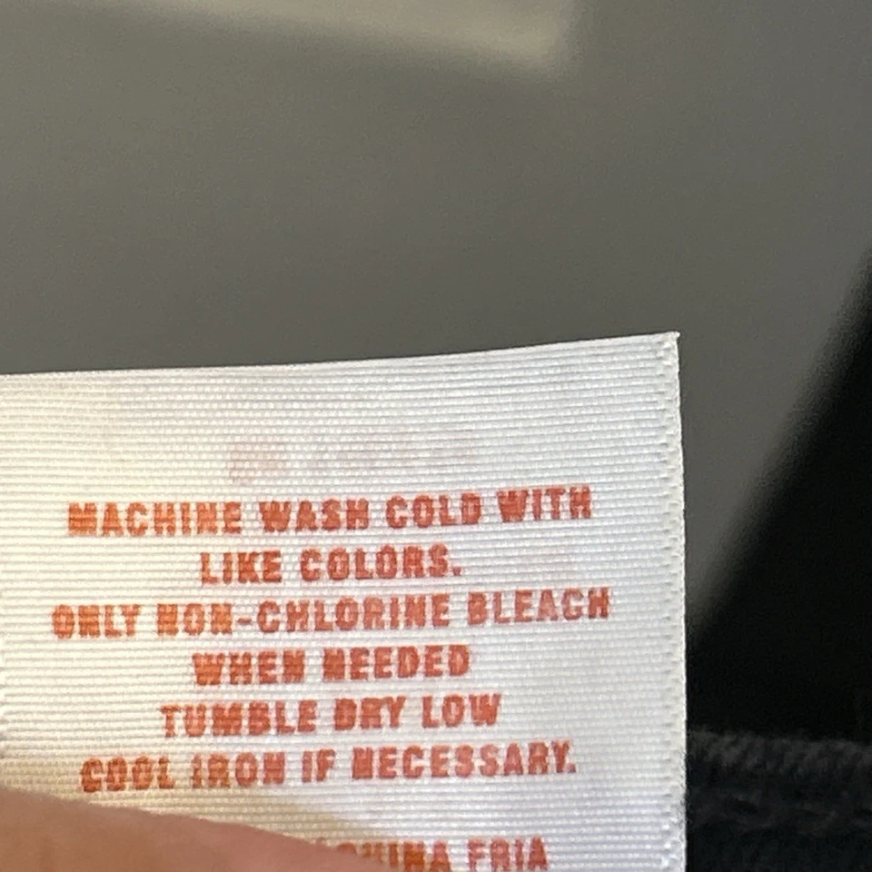 Izod Men Pants Size 46x32 Regular Tapered Fit Denim Jean Black NWT - Image 4 of 4