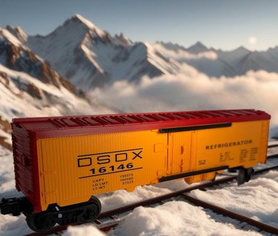 Lionel Dairy Dispatch Reefer DSDX O Scale Train BoxCar; Box Car 6-16146