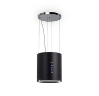 Klarstein Barett 35cm Hanging Island Cooker Hood, LED -Black  RRP £234 -9