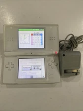 Nintendo DS Lite Handheld Console - Polar White W/Charger & Stylus
