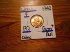 1940 Lincoln Cent Gem BU+ BEAUTY!!!! PQ!!!! NICE+++++++
