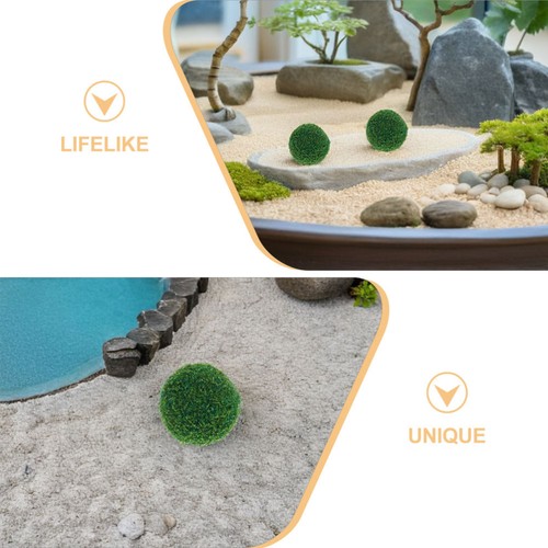 10 Pcs Mini Simulated Shrub Architectural Model Dollhouse Topiary Ball - Picture 2 of 12