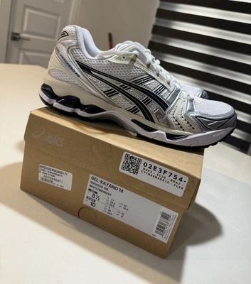 ASICS Gel Kayano 14 White Silver Black for Sale | Authenticity