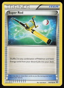 Super Rod 149/162 XY - BREAKthrough Uncommon Trainer