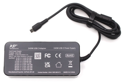 Für Dell Pro Max 18 Plus Laptop MB18250 240W USB-C Schnell Ladegerät Adapter