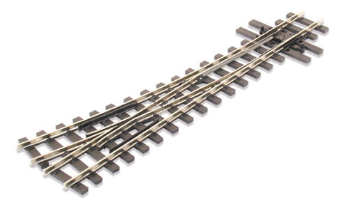 Peco SL-E495 Narrow Gauge Mainline Right Hand Point 009 / HOe