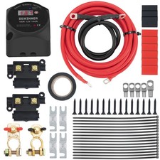 12V 140Amp Dual Battery Isolator Kit LED
