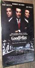 SEALED Vtg Goodfellas movie DeNiro Pesci video cassette VHS Warner Bros, 1991