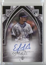 2023 Topps Transcendent Collection Rookie Showcase 20/20 Ezequiel Tovar Auto lz7