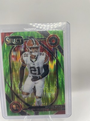 Panini 2024 Select Club Level Denzel Ward Browns #248 Neon Green Shock /499