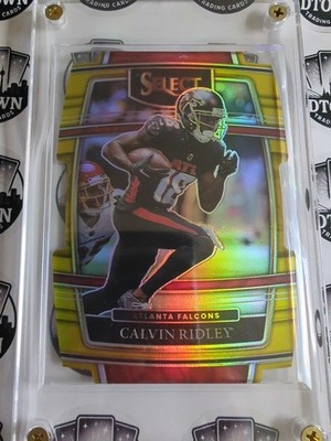 2021 Panini Select Calvin Ridley Gold Die Cut /10