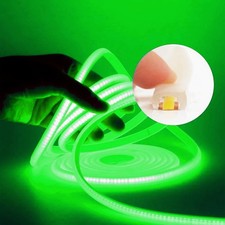 Outdoor Waterproof Cob Led Strip Light Ip68 110v Rope Light With Power Cord