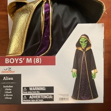 Celebrate Alien Costume Medium 8