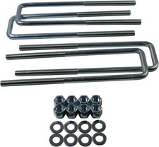 12.5 Extended Square U-Bolts 2.5 Wide for Silverado Sierra 1500 1988-2019