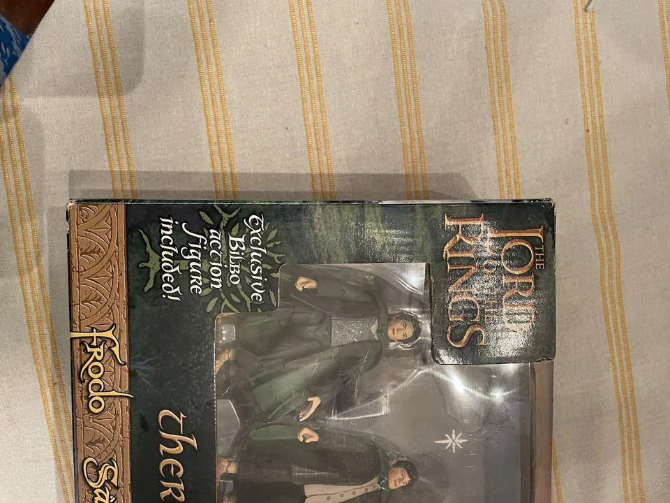 Paquete de figuras de El Señor de los Anillos de ida y vuelta Toy Biz 2003 Foto 3 de 4