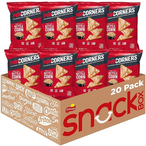 Popcorn Perfection: 20 unidades de bocadillos de maíz dulces y salados, 1 oz cada uno - Imagen 3 de 9