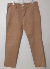 Nili Lotan Tel Aviv cropped Pants Khaki Issue 2609988 sz 10