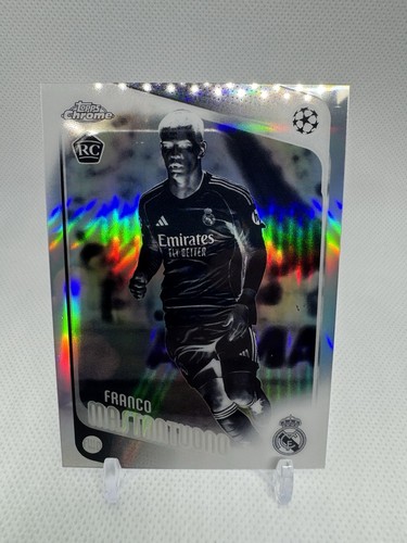 2025-26 Topps Chrome Uefa Club Competitions - Franco Mastantuono Negative RC