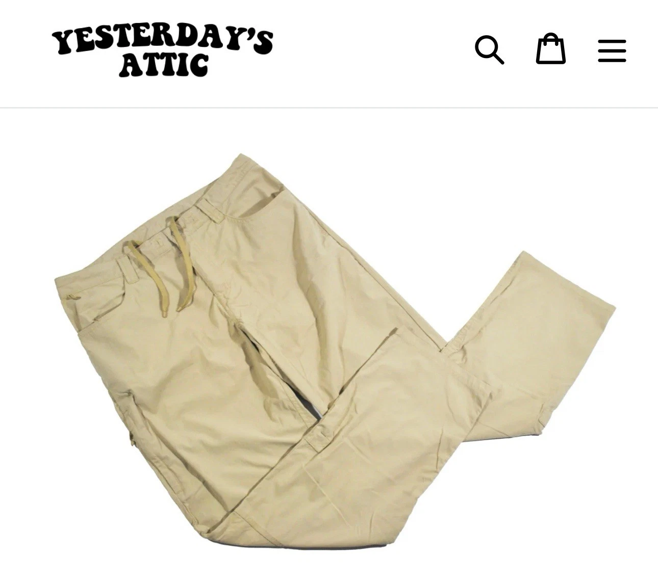 Patagonia Pants Dress Khaki Outdoors Fishing Tan Size Medium( 33)