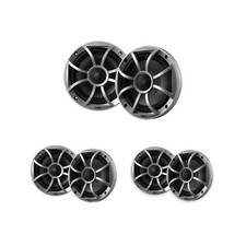 Wet Sounds RECON 6 6.5in Marine Speakers 6 Pack Black Silver