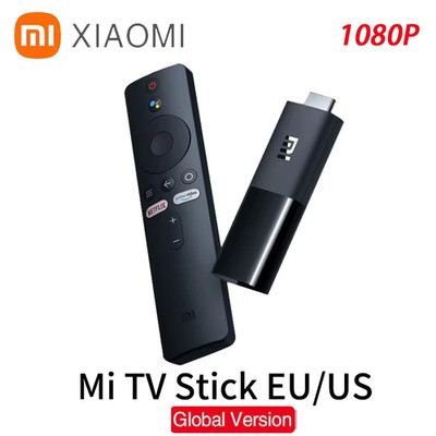 Mi TV Stick Global Version Android TV FDH HDR Quad Core Hdmi-Compatible 1GB+8GB 