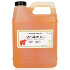 Premium 100 Pure Organic Cold Pressed Best Fresh Lanolin Oil 2 oz up to 7 LB