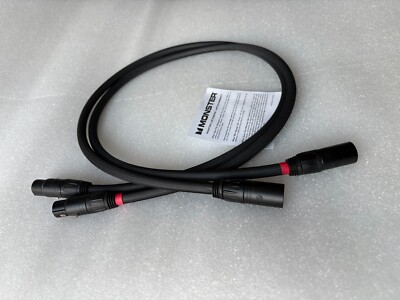 Monster Cable M Series M1000i MKII Balanced XLR interconnect cable 1m