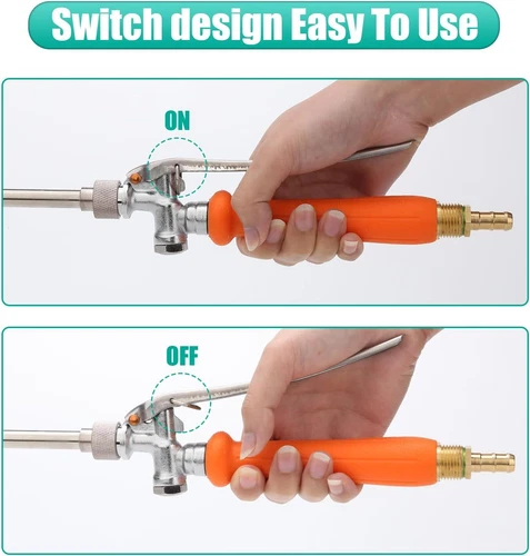 29 Inches Replacement Sprayer Wand 3/8" 1/4" Brass Barb Universal Sprayer Wand - Bild 8 von 9