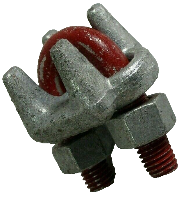 Collier De Serrage Crosby Clips G-450 Rouge U Bolt 9/16"-5/8" - Pour Câbles Et Chaînes
