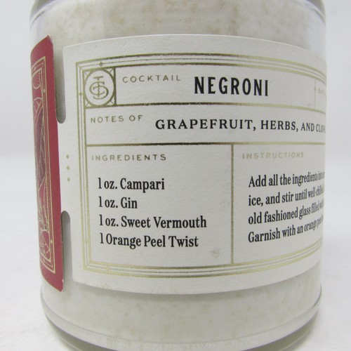 Rewined The Coctail Collection Set di 2 Candele Negroni Mojito Soia 7oz Casa NUOVO - Foto 14 di 16