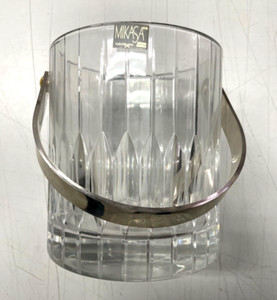 Vintage Mikasa Crystal Ice Bucket Pre-Owned / Never Used