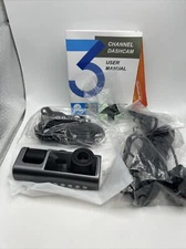 Galphi M2 3 Channel Dash Cam Front & Rear Inside 1080P Dash Camera MISSING MOUNT