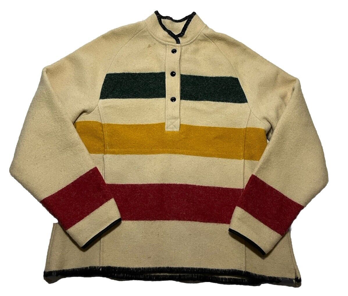 Vintage Woolrich Hudson Bay Stripe Sweater 21x27 AO4 | eBay