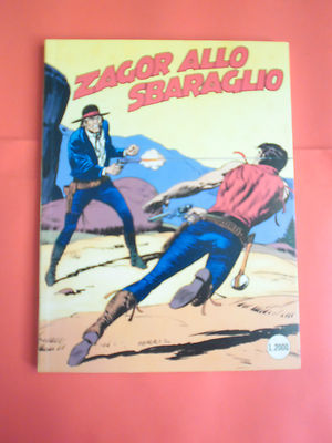 ZAGOR ZENITH ORIGINAL N° 358 corresponding to ZAGOR GIGANTE 307 Bonelli e Ferri