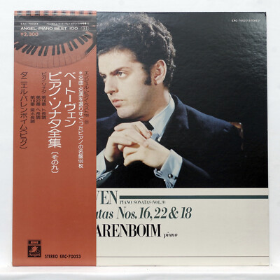 DANIEL BARENBOIM ⸻ BEETHOVEN piano sonatas nos.16, 22 & 18