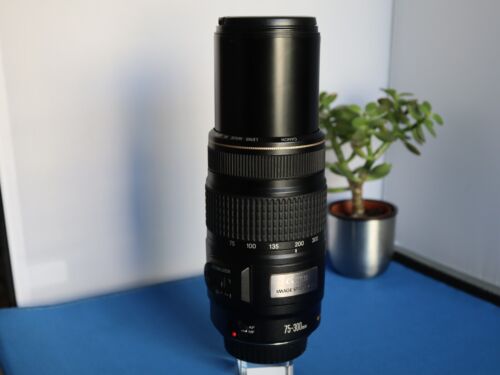 Canon EF Objektiv 75–300 mm f/4–5,6 IS USM ZOOM – mit weicher Tragetasche... - Bild 1 von 24