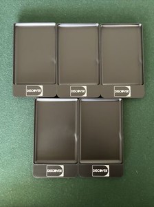 Restaurant Credit Card Check Presenter Waiter Waitress Trays Discover Lot of 5